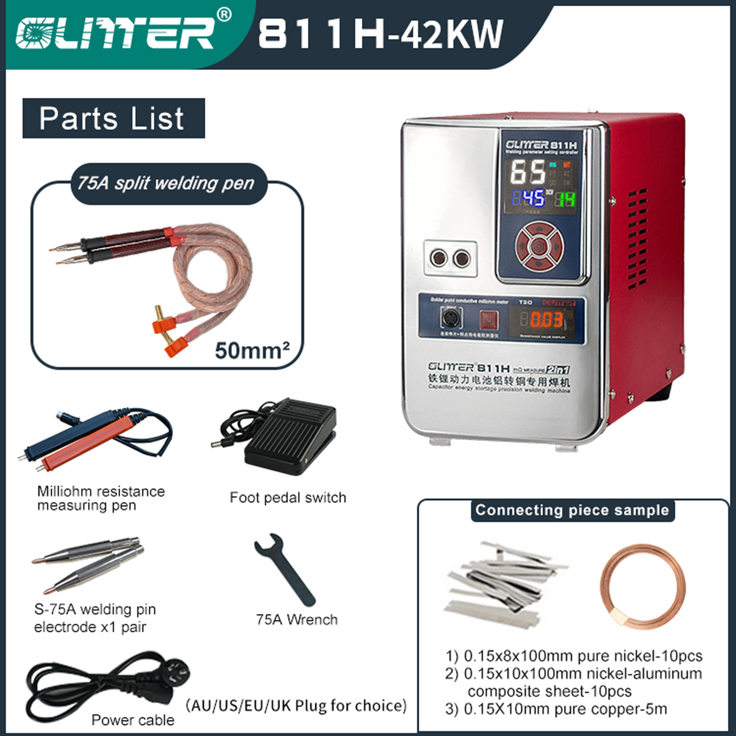 GLITTER SPOT WELDING MACHINE 811H WITH 75B - Image 3